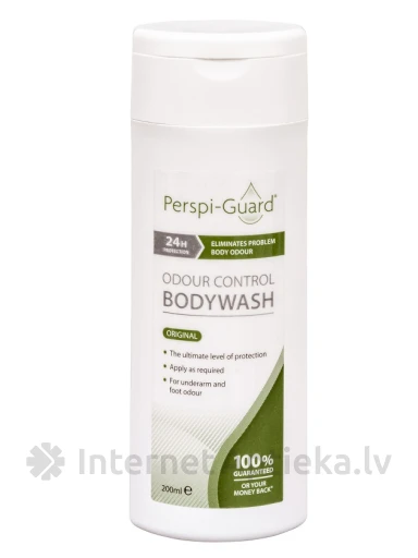PERSPI GUARD ķermeņa mazgāšanas līdzeklis pret sviedru aromātu, 200 ml | internetaptieka.lv