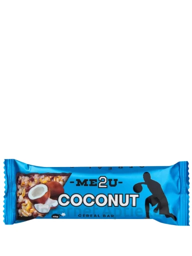 ME2U Кокосовый злаковый батончик, 45 g | internetaptieka.lv