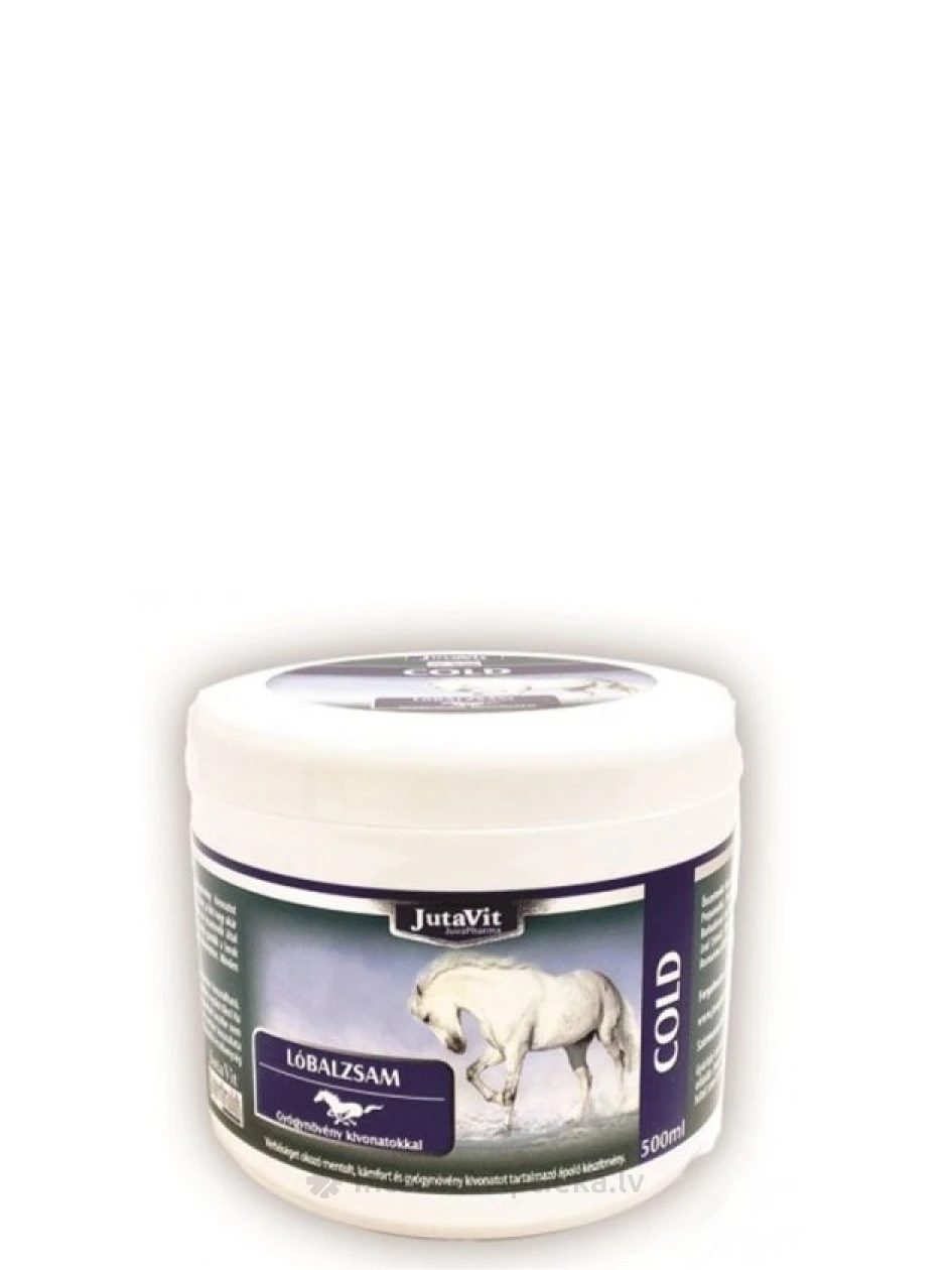 JutaVit Zirgu gēls balzams COLD, 500 ml | internetaptieka.lv