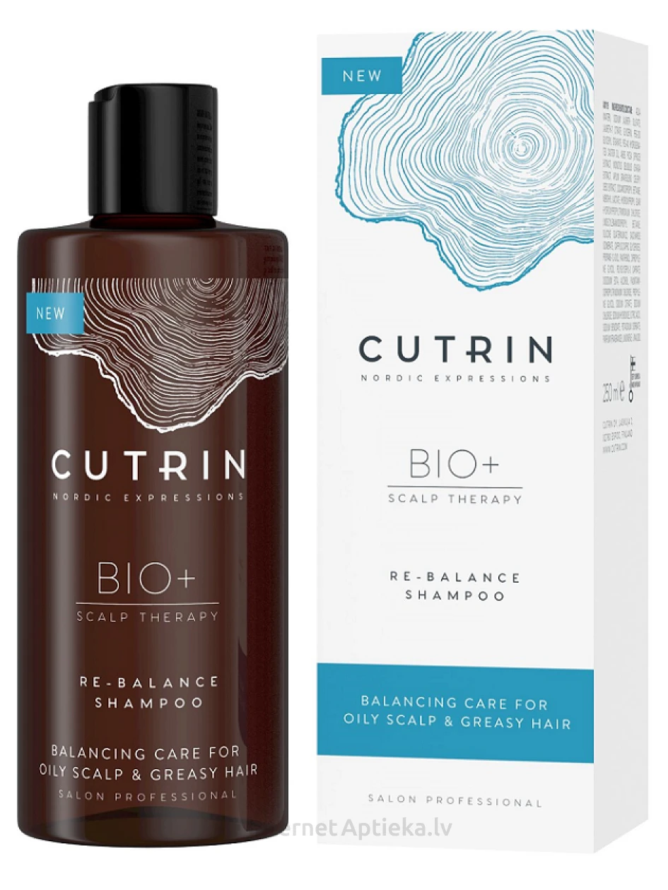 CUTRIN BIO+ Ребалансирующий шампунь, 250 мл | internetaptieka.lv
