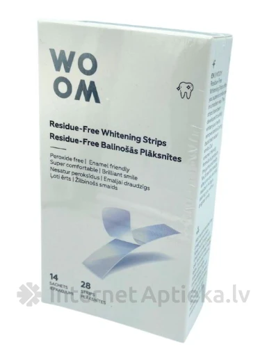 Woom zobu balinošās plākstnītes, 14*2 gb | internetaptieka.lv