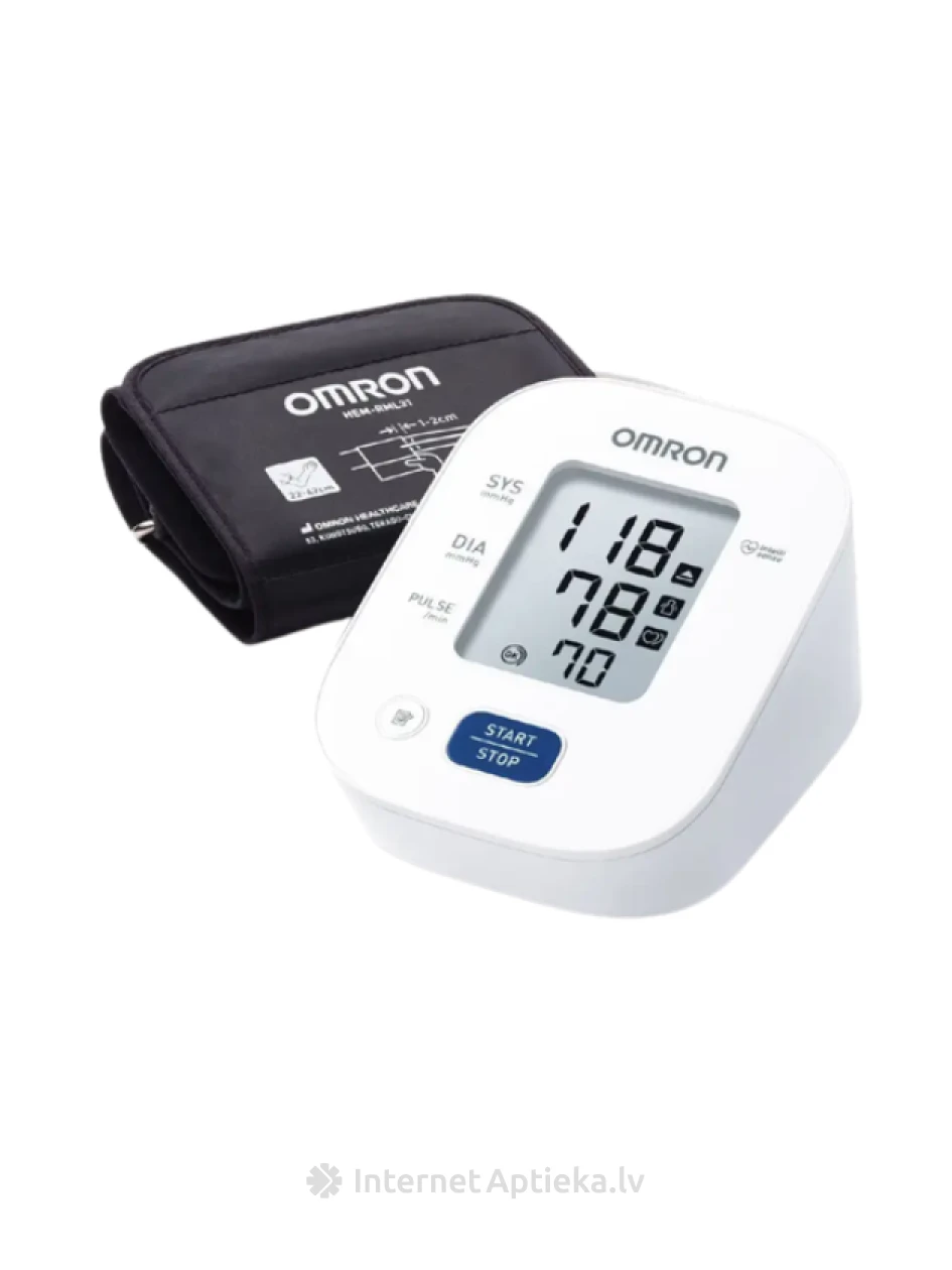 OMRON M2+ su adapteriu - viršutinės rankos kraujospūdžio matuoklis | internetaptieka.lv