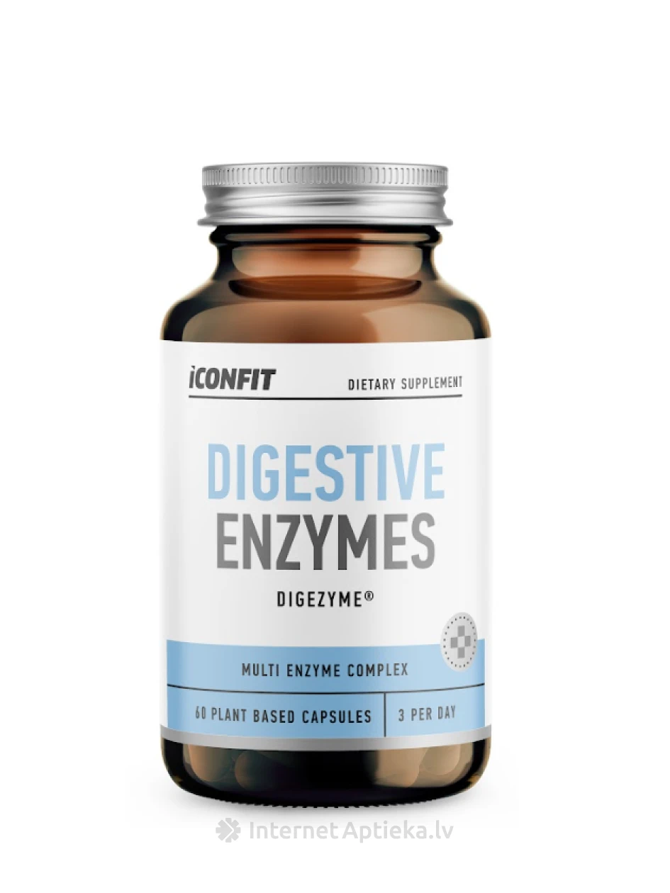 ICONFIT Digestive Enzymes (60 kapslit), 60 tk. | internetaptieka.lv