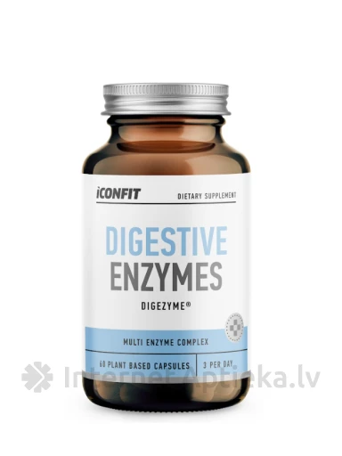 ICONFIT Digestive Enzymes (60 kapslit), 60 tk. | internetaptieka.lv