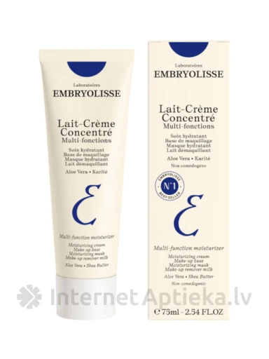 EMBRYOLISSE Lait-Crème Concentré barojošs un mitrinošs krēms, 75 ml | internetaptieka.lv