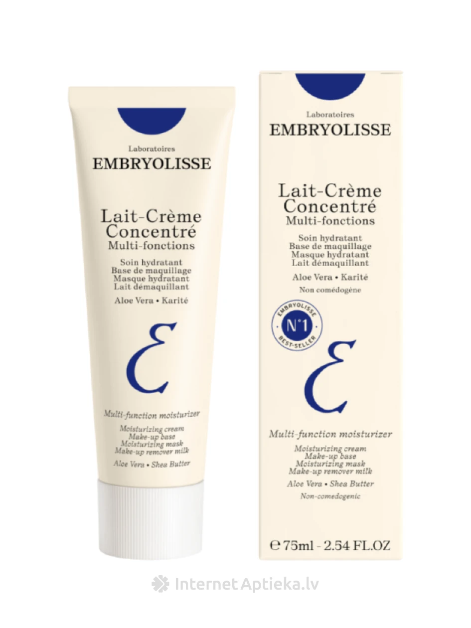 EMBRYOLISSE Lait-Crème Concentré toitev ja niisutav kreem, 75 ml | internetaptieka.lv