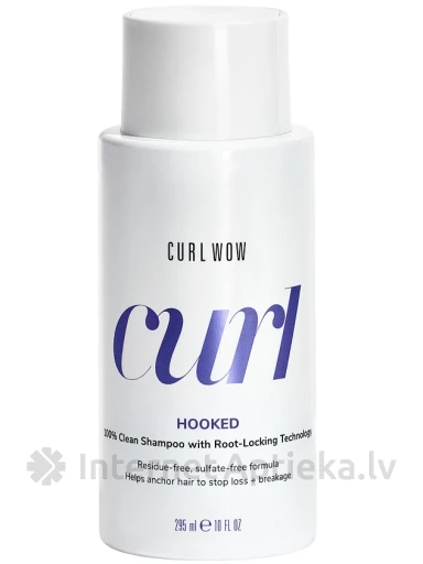 COLOR WOW hooked 100% clean curl шампунь, 295 мл | internetaptieka.lv