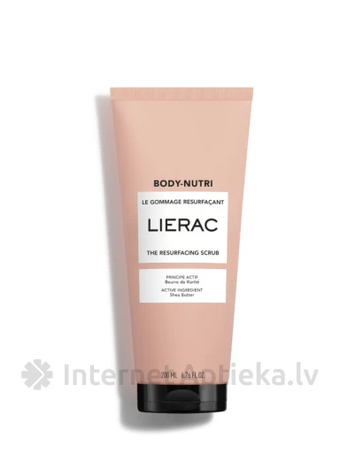 LIERAC BODY-NUTRI регенерирующий скраб для тела, 200 мл | internetaptieka.lv