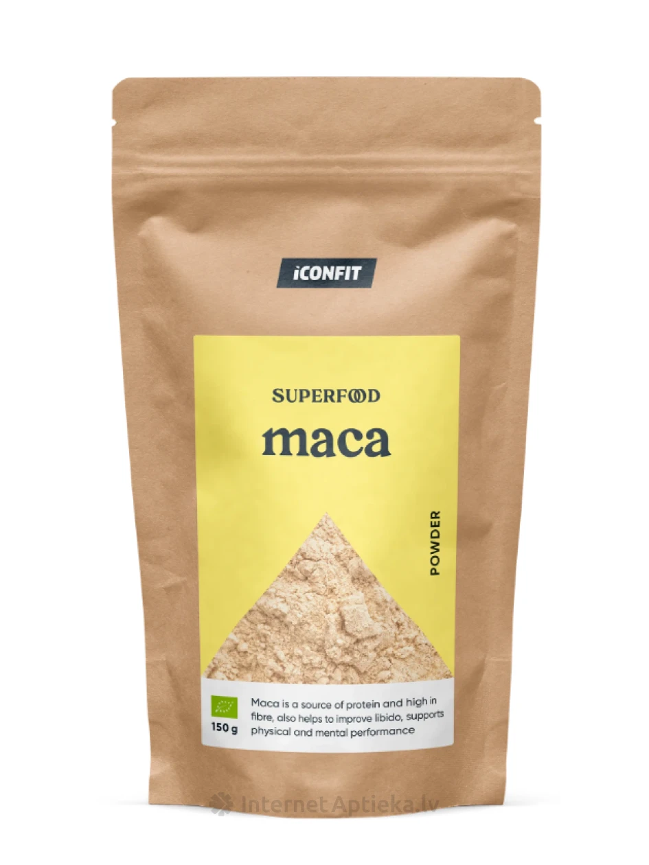 ICONFIT Organiskas makas saknes pulveris, 150 g | internetaptieka.lv