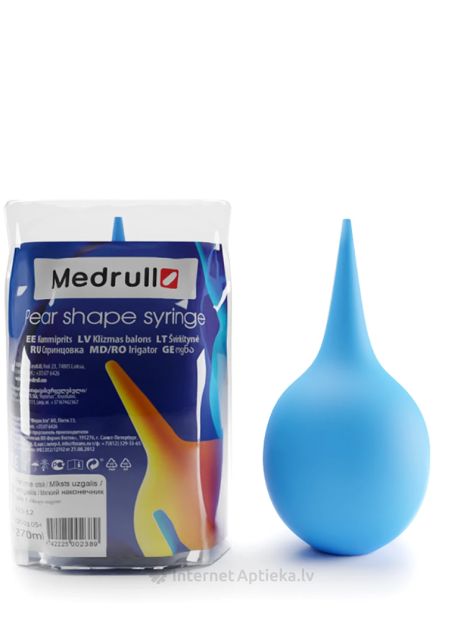 Medrull Klizmas baloniņš ar mīkstu uzgali Nr.9, 1 gb. | internetaptieka.lv