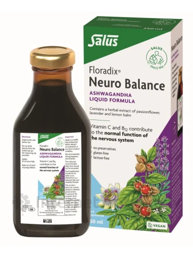 Floradix Neuro Balance ashwagandhaga, 250 ml | internetaptieka.lv
