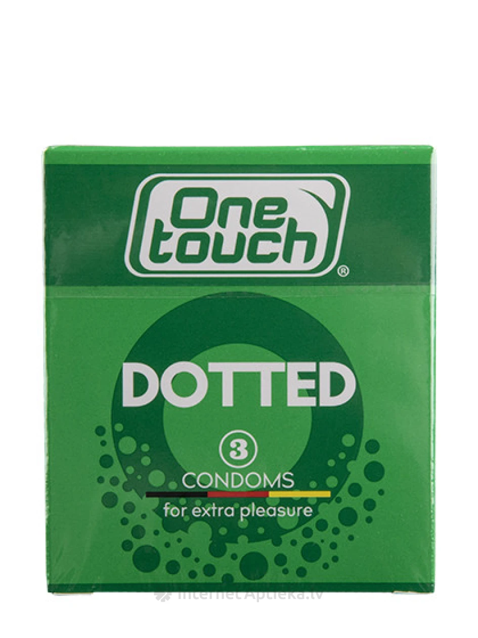 One Touch Dotted kondoomid, 3 tk. | internetaptieka.lv