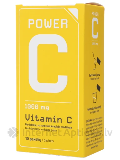 POWER C 1000mg, PULVERIS, 10 gb. | internetaptieka.lv