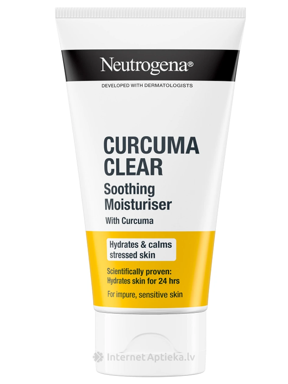 NEUTROGENA Curcuma Clear Nomierinošs mitrinātājs, 75 ml | internetaptieka.lv