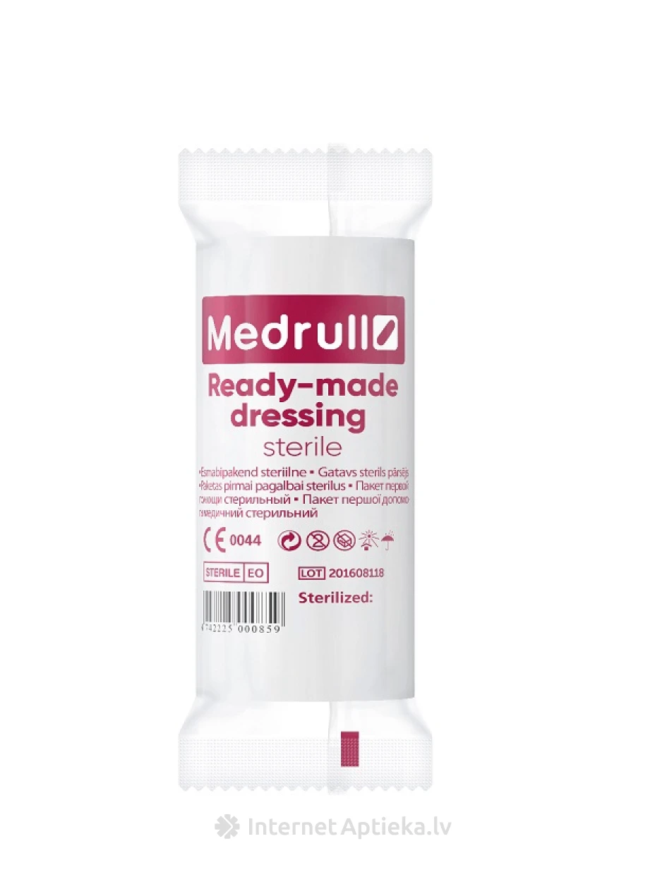 Medrull esmaabipakk - steriilne, 1 tk. | internetaptieka.lv