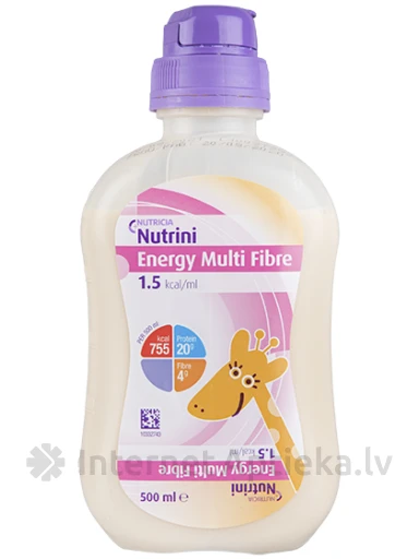 Nutricia Nutrini Energy Multi fibre, 500 ml | internetaptieka.lv