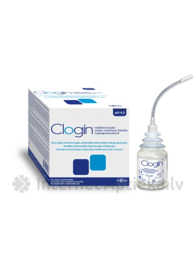 Clogin vaginālais šķīdums pH 4.5, 5 x 100 ml | internetaptieka.lv
