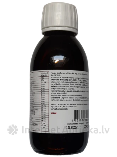 Letland Balsam Imuno, 145 ml | internetaptieka.lv