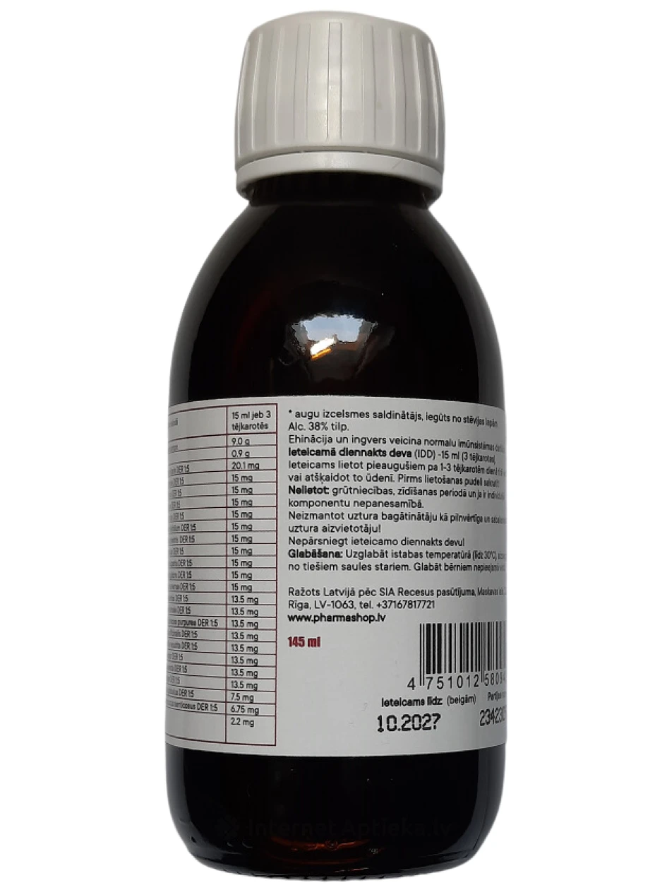 Letland Balsam Imuno, 145 мл | internetaptieka.lv