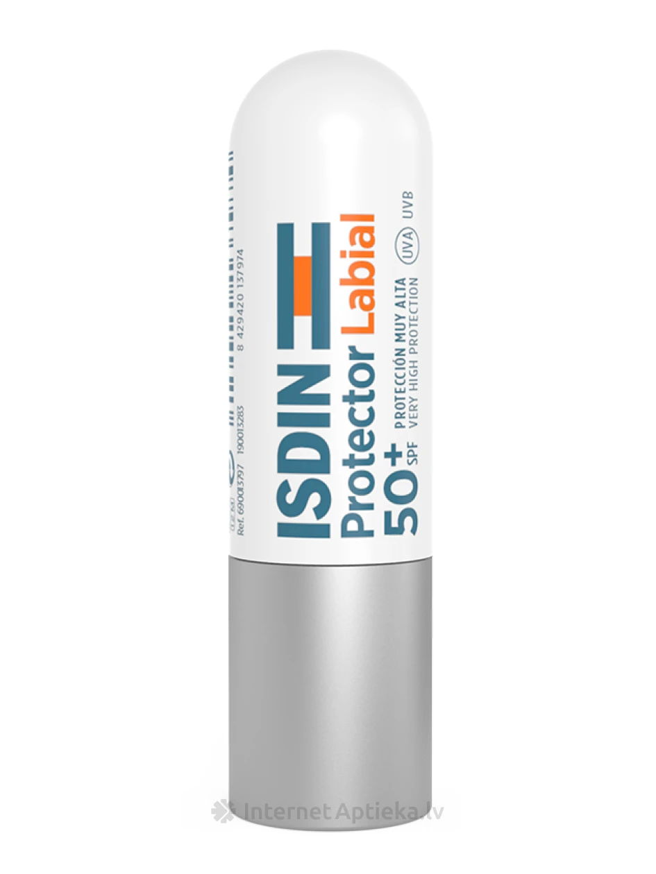 ISDIN Fotoprotector SPF 50+ бальзам для губ, 4 г | internetaptieka.lv