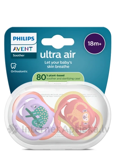 Philips Avent 18+M Ultra Air lutt, 2 tk. | internetaptieka.lv