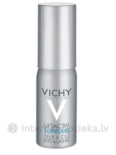 Vichy Liftactiv Serum 10 Eyes & Lashes acu un skropstu serums, 15 ml | internetaptieka.lv