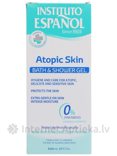 Instituto Espanol Atopic skin dušas želeja, 500 ml | internetaptieka.lv