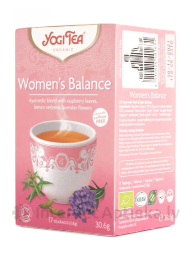 Tēja Yogi Womens Balance, 30.6 g | internetaptieka.lv