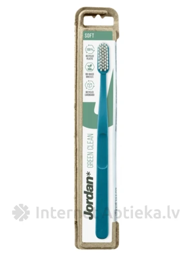 JORDAN Green Clean zobu birste mīksta, 1 gb. | internetaptieka.lv