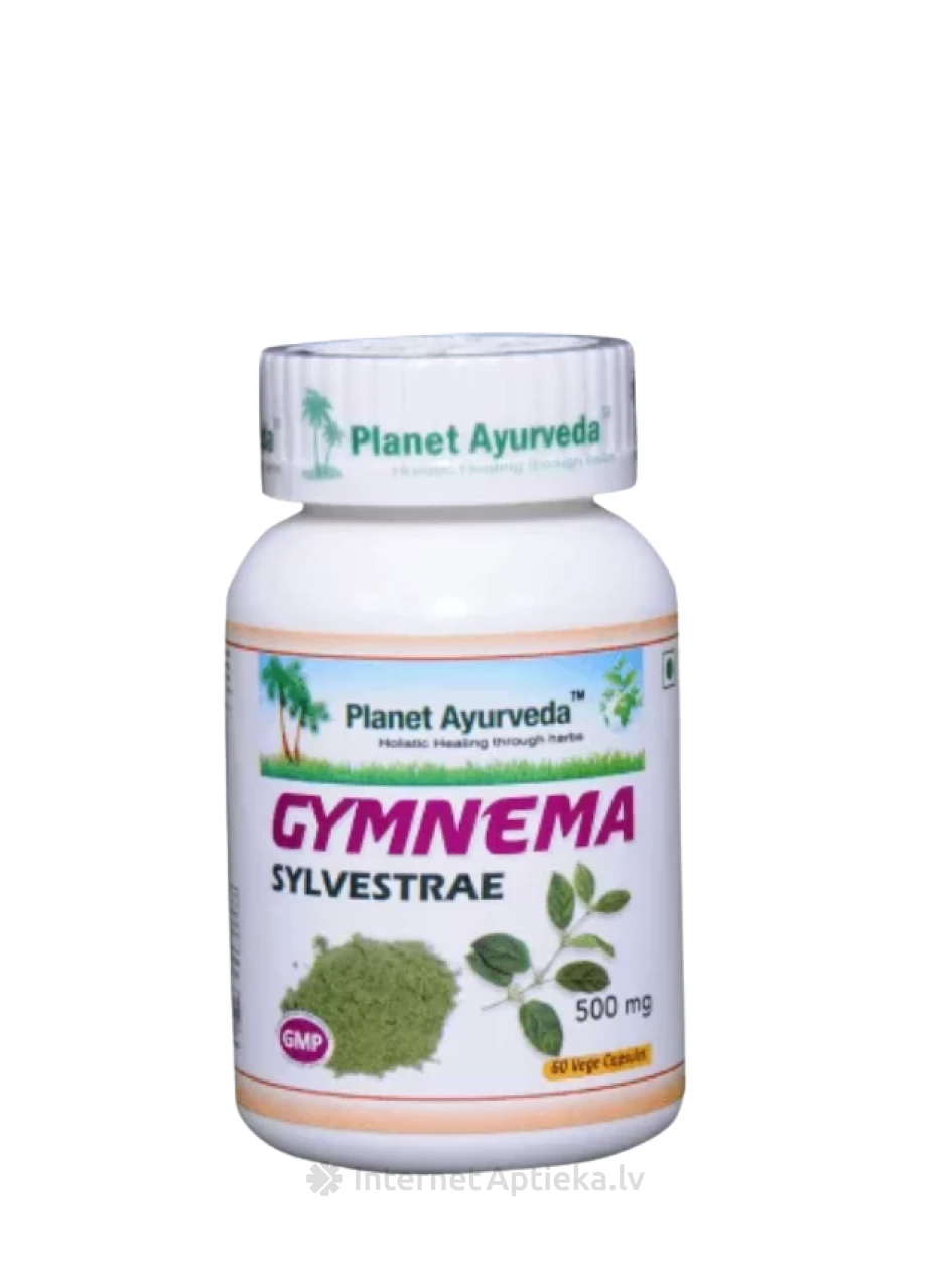 Planet Ayurveda® Gimnēma Sylvestre Organic, 60 kapsulas | internetaptieka.lv