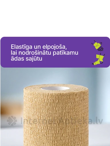 Medrull Fix-O elastinis tvarstis 7,5 cm x 4,5 m, lipnus, 1 vnt. | internetaptieka.lv