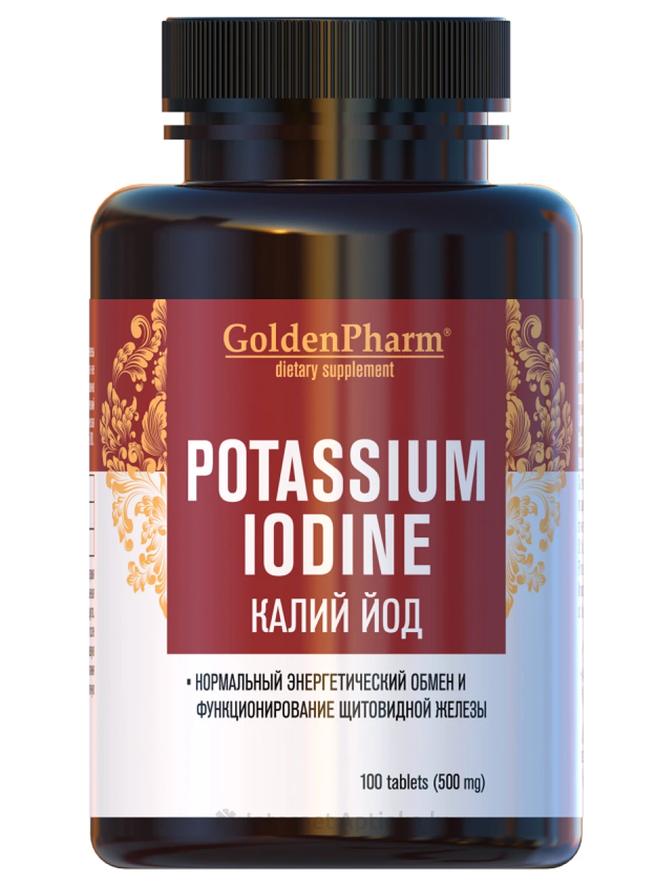 Kaaliumjodiid 200 mkg, 100 tabletti | internetaptieka.lv