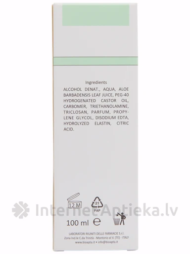 Bioapta Aptasap Gel Mani kätepuhastusgeel, 100 ml | internetaptieka.lv