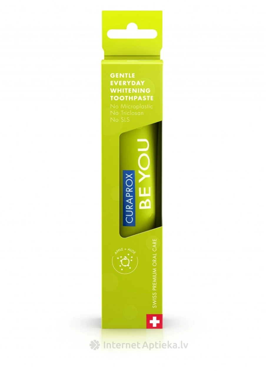 Curaprox hambapasta õuna-aloe vera, 60 ml | internetaptieka.lv
