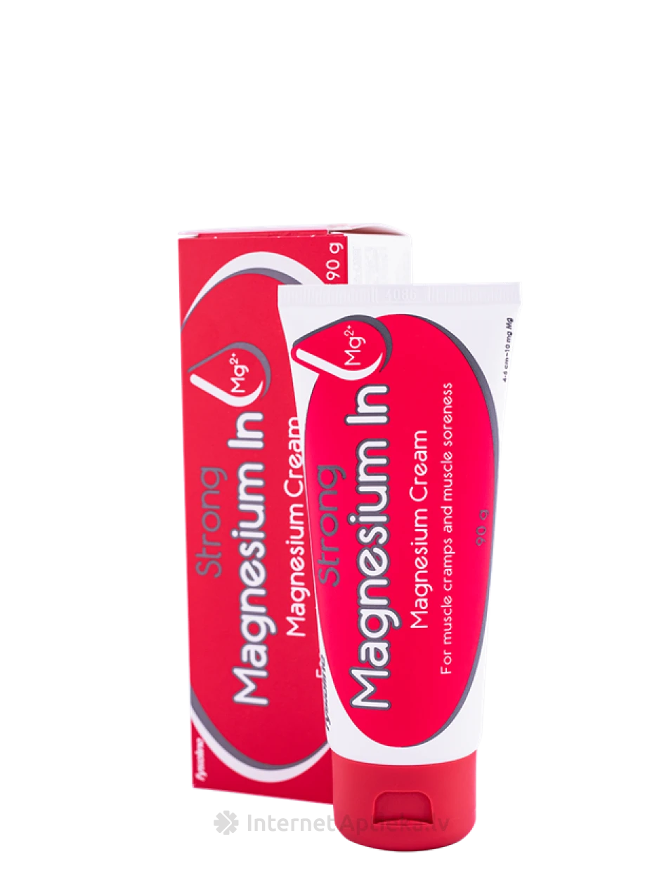 Ice Power Magnesium in strong krēms, 90 g | internetaptieka.lv