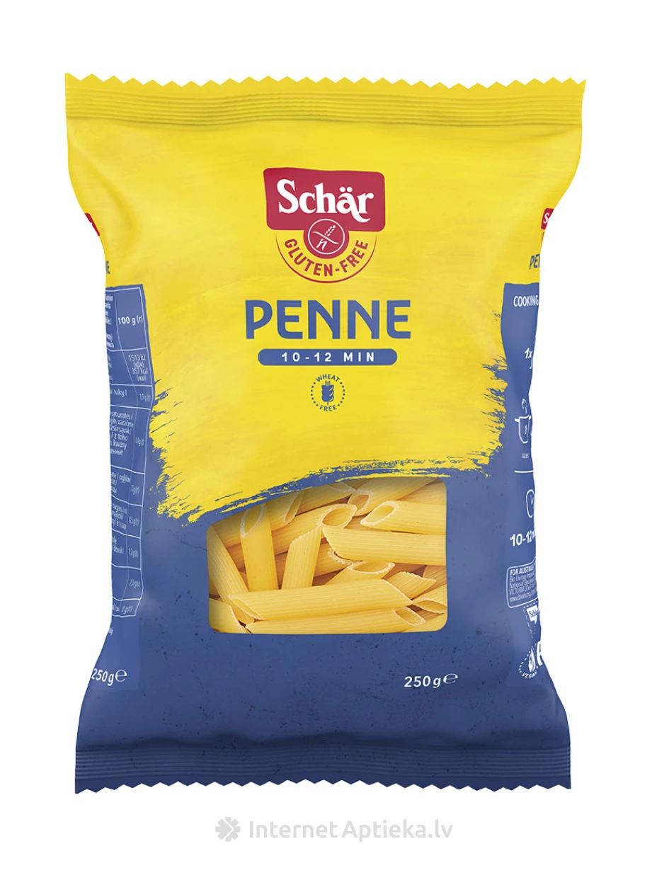 Schär Penne безглютеновые макароны, 250 г | internetaptieka.lv
