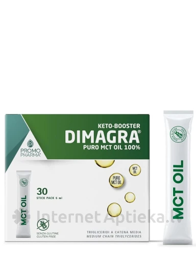 PROMOPHARMA DIMAGRA® MCT масло, 30 пакетиков | internetaptieka.lv