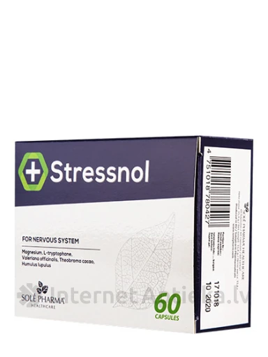 Stressnol, 60 kapsulas | internetaptieka.lv