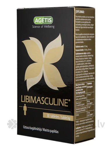 Libimaskuliini tabletid, 30 tabletti | internetaptieka.lv
