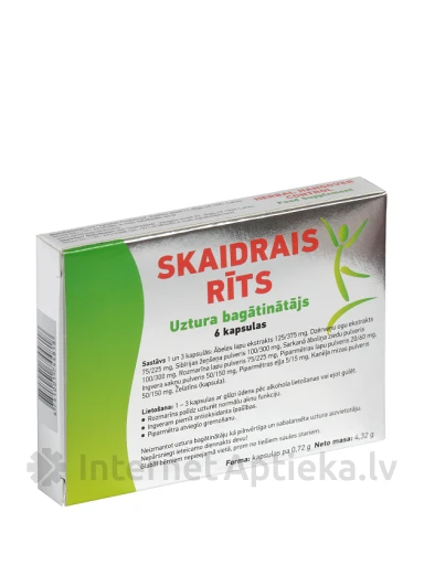 Skaidrais rīts, 6 kapsulas | internetaptieka.lv