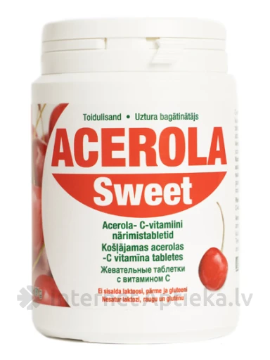 Acerola Sweet, 250 tabletes | internetaptieka.lv