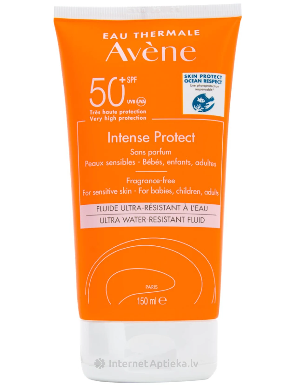 Avene SUN intensiivne kaitse SPF50+, 150 ml | internetaptieka.lv