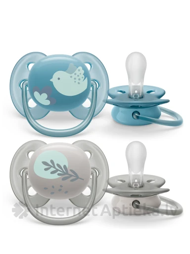 Philips Avent ultra soft Пустышка 6-18 мес., 2 шт. | internetaptieka.lv