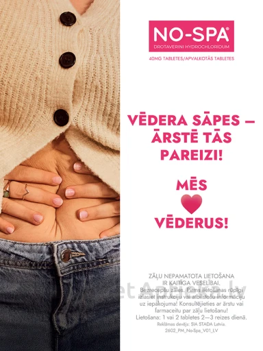 No-Spa, 24 tabletti | internetaptieka.lv