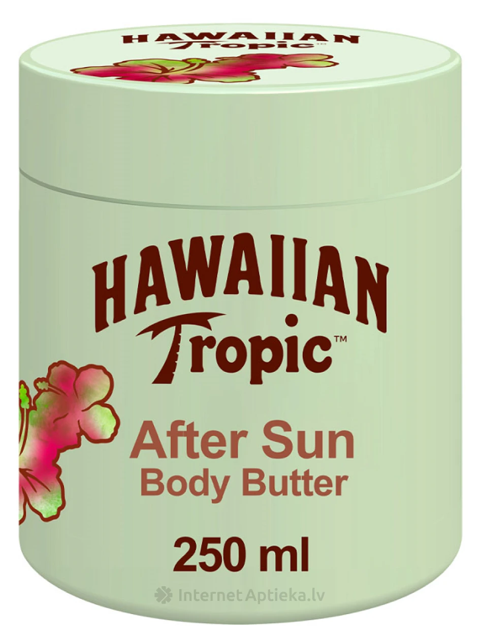 Hawaiin Tropic Kokosriekstu ķermeņa sviests pēc sauļošanās, 250 ml | internetaptieka.lv