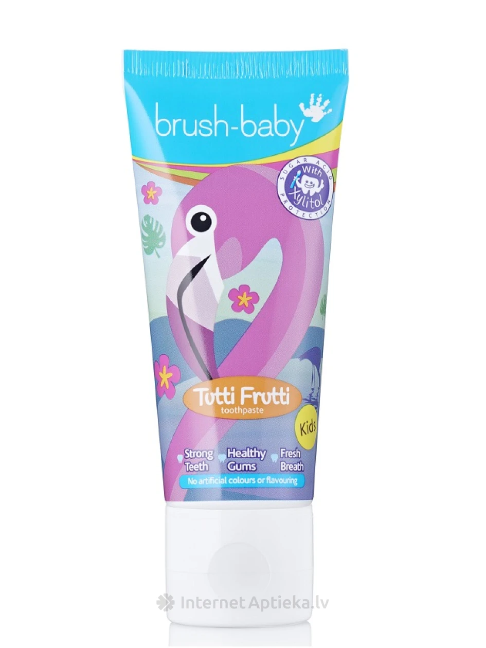 Brush-Baby Tutti Frutti zobu pasta, 50 ml | internetaptieka.lv