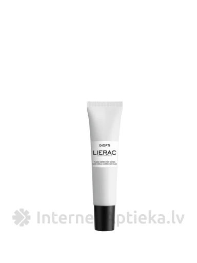 LIERAC DIOPTI tumšos lokus koriģējošs acu fluīds, 15 ml | internetaptieka.lv