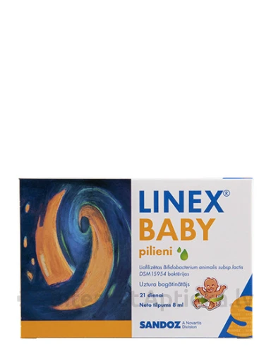 Linex Baby tilgad beebidele, 8 ml | internetaptieka.lv