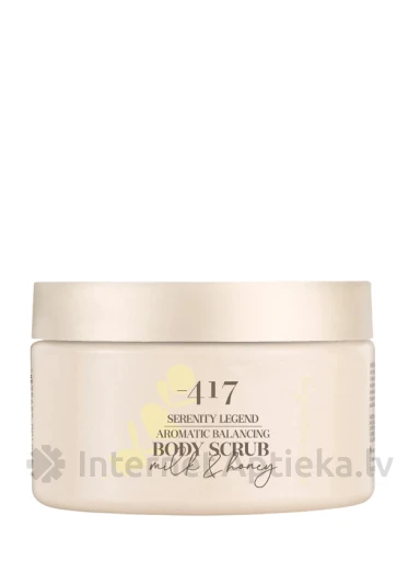 Minus 417 Serenity legend milk & honey Aromaatiline tasakaalustav kehakoorija, 400 g | internetaptieka.lv