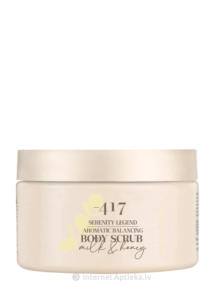 Minus 417 Serenity legend milk & honey Aromaatiline tasakaalustav kehakoorija, 400 g | internetaptieka.lv